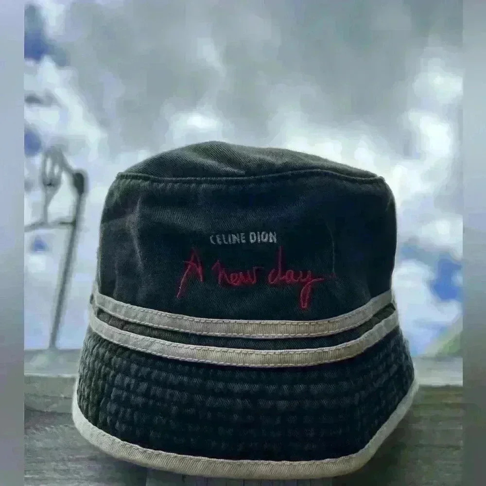 Vintage Celine Dion A New Day‎ Bucket Hat Dragone